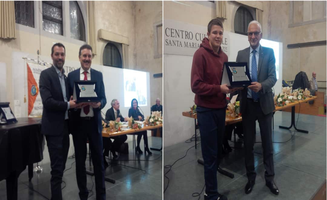 ZANOTTO E ZANON: A DUE CUSSINI IL PREMIO PANATHLON “CITTA’ DI MESTRE”