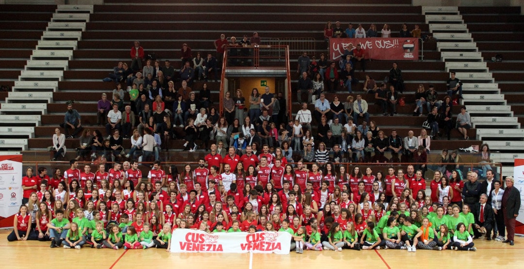 All’Arsenale il varo del nuovo Cus Volley Venezia