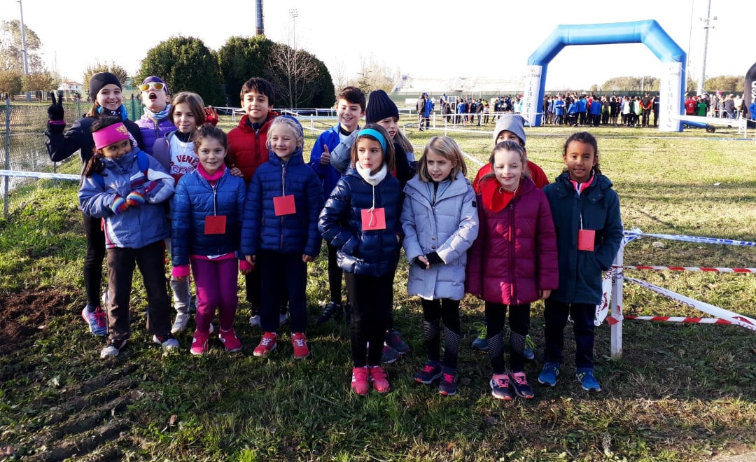 I mini runners del CUS Venezia alla Cross di Dolo