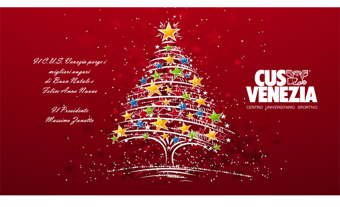 Auguri Di Buon Natale Lyrics.Auguri Di Buon Natale E Felice Anno Nuovo Dal Cus Venezia Cus Venezia