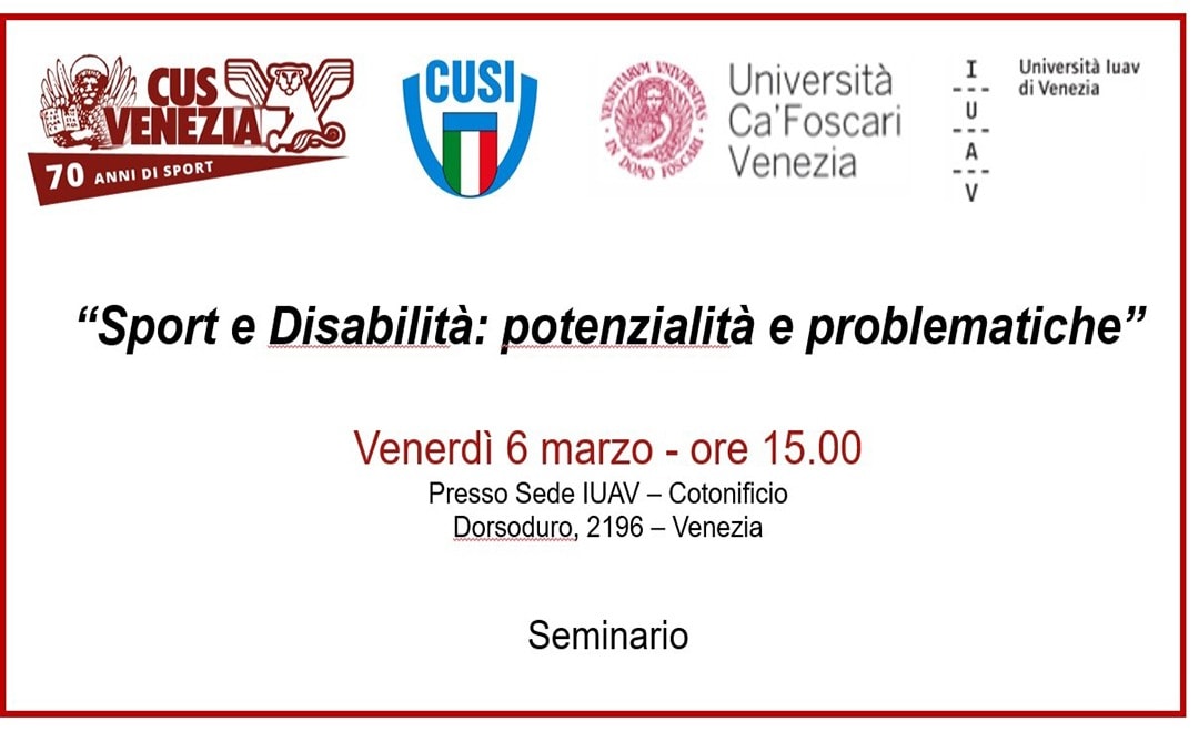 Seminario: “Sport e Disabilità”