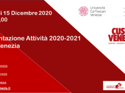 Immagine Presentazione Cus Venezia 15.12.2020