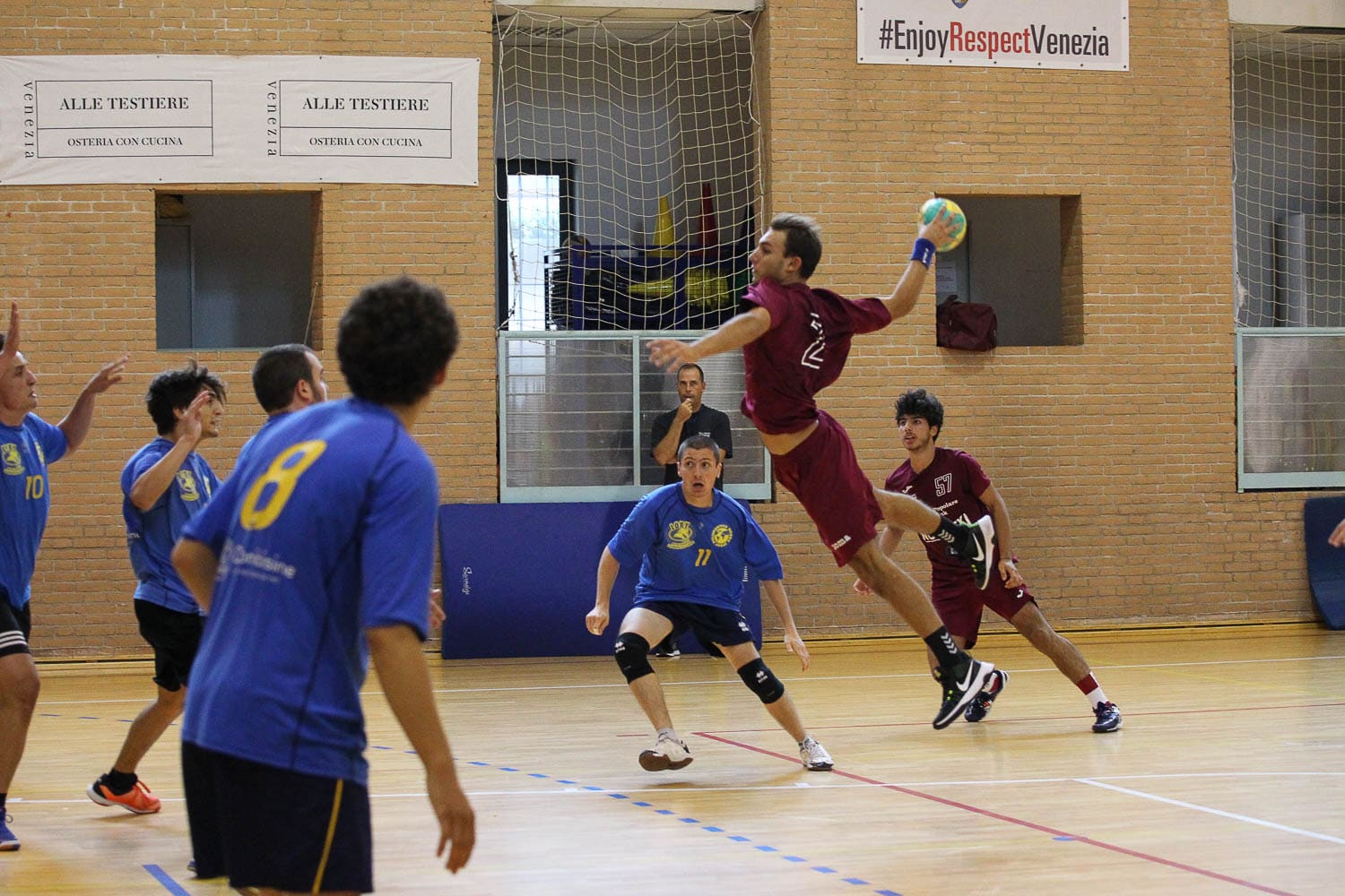 PALLAMANO SERIE B MASCHILE – CUS VENEZIA ALLA PROVA  DELLA CAPOLISTA DOSSOBUONO