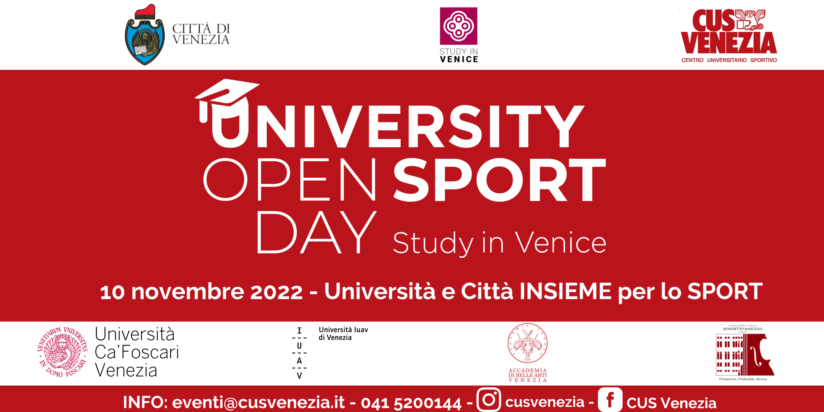 University Open Sport Day – 10 Novembre 2022