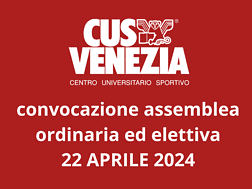 convocazione assemblea ordinaria ed elettiva 22 APRILE 2024