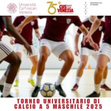 TORNEO UNIVERSITARIO DI CALCIO A 5 MASCHILE 2025