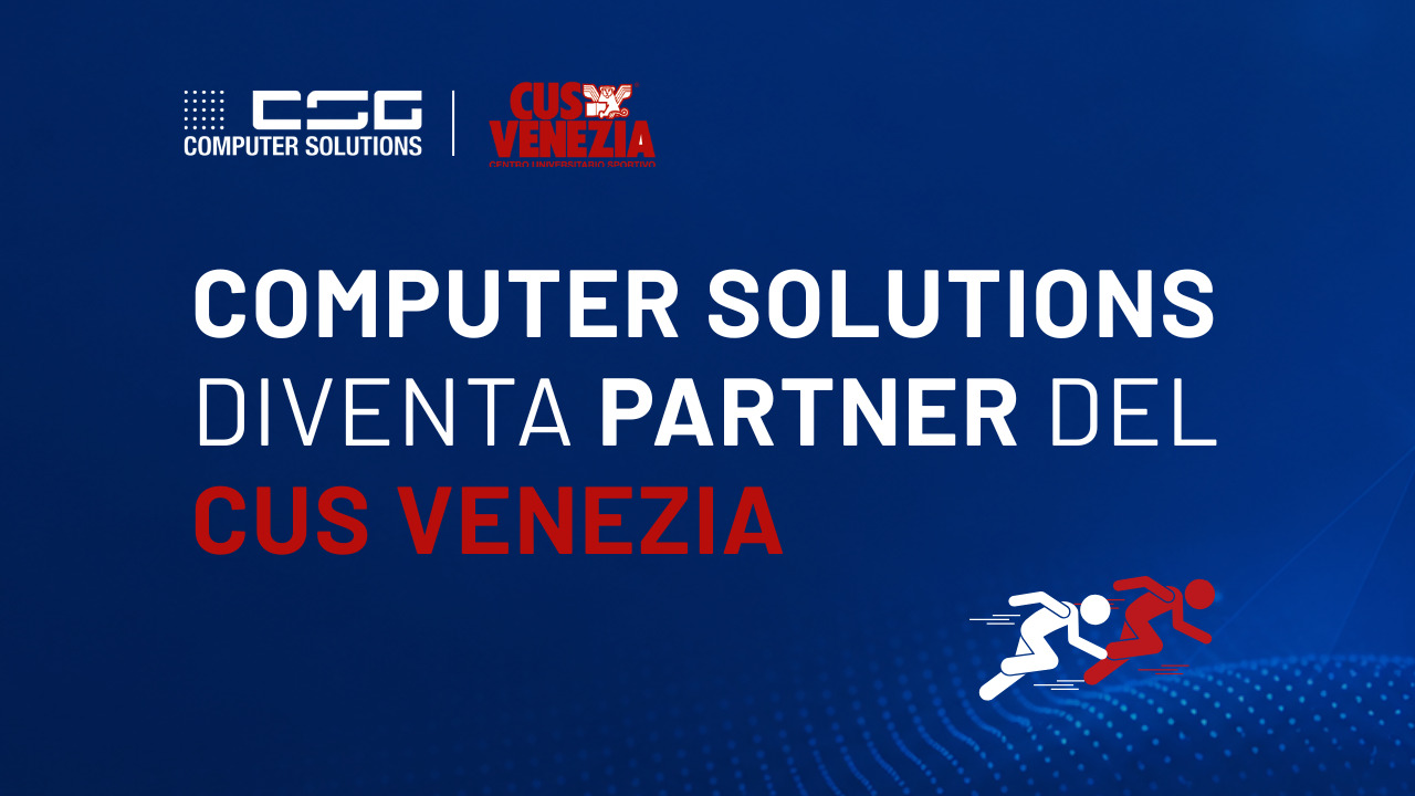 COMPUTER SOLUTION NUOVO PARTNER DEL CUS VENEZIA