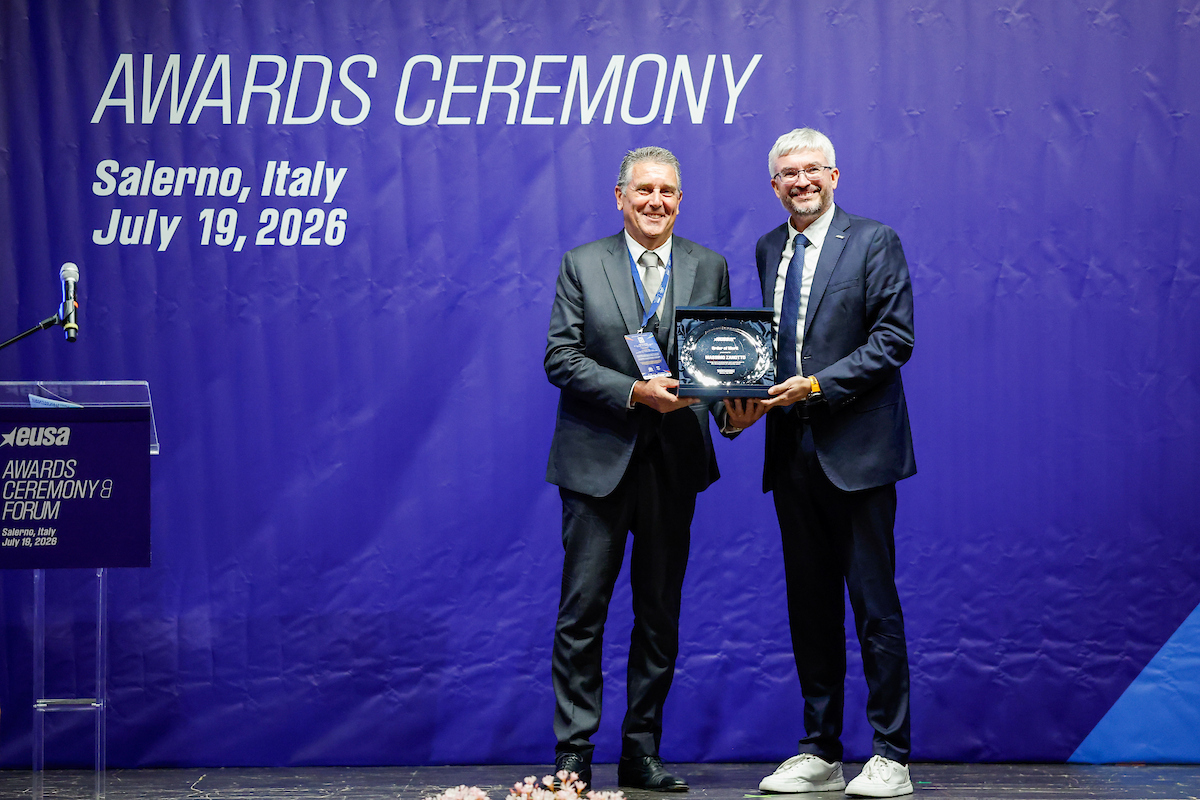 IL PRESIDENTE MASSIMO ZANOTTO RICEVE L’ EUSA ORDER OF MERIT