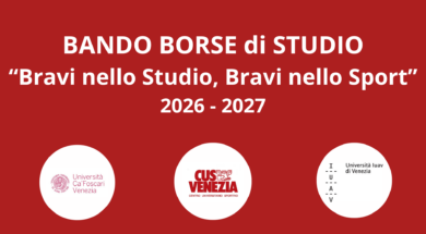 Draft borse di studio 2026-2027